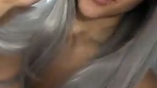 Sabrina Nichole beautiful bitch - deliciously jerks off her cunt