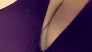 Sabrina Nichole incredible shows off gorgeous boobs