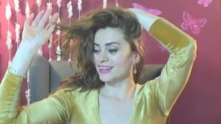 chiceva delightful girl caresses big boobs