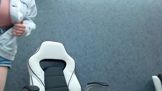 blondiebetsy with a toy in the ass