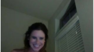 Chloe Lamb dark haired babe fucks pussy