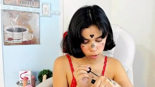 dairadairy spicy trash fucks herself with a dildo