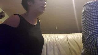 couplelyon passionate slut shows shaved holes