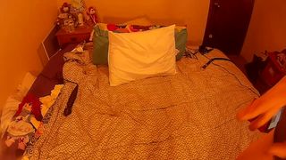 annabelle bestia busty bitch in stockings masturbating with fingers