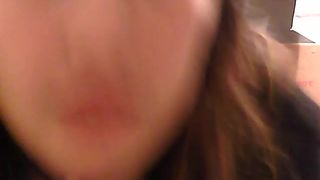 annabelle bestia cute lady spins happily in front of the webcam and shines with all the charms