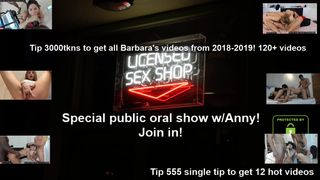 barbarasexappel appetizing dancer poses for the camera