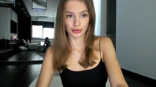 sweetestm naughty  cam girl  gently pulls pussy