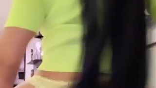 Veronica Rodriguez gorgeous wench caresses intimate places