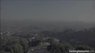 Mia Malkova  red-headed scum dancing striptease