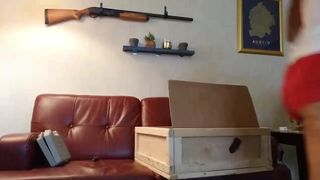 Mia Khalifa blonde slut twirls elastic booty