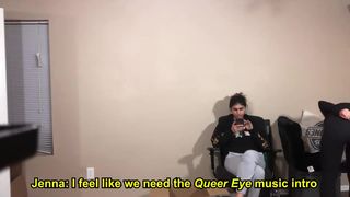 Mia Khalifa charming girl having fun with sex toy