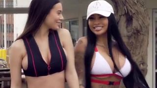 Lana Rhoades & Brittanya Razavi webcam 18.07.2019