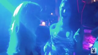 Amanda Cerny girl with tight booty undresses completely