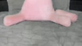 easygoing1 black-haired babe jerks off her cunt