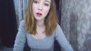 petite_shy busty young lady removes her panties