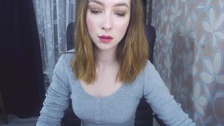 petite_shy busty young lady removes her panties