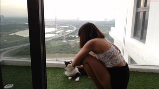 entice_you experienced young lady passionately fucks sex toy