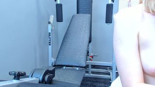 donna_crellin puts on bra bitch