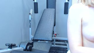 donna_crellin puts on bra bitch