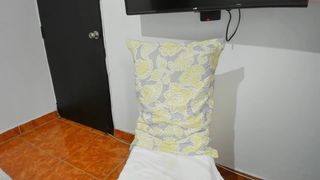 julycorrea_s hot babe fucks herself with glass dildo