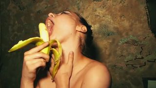 lukianiuk sexy brown hair caresses shaved holes