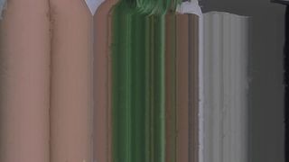 littlebuffbabe spectacular skin cleaves the vagina with a large dildo