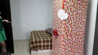 Teacher of Magic teased by her gorgeous body