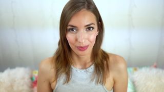 Sweet Bunny loves jerking off and catches the buzz from the process