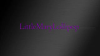 LittleMaryLollipop naughty doll fucks herself with a phallus