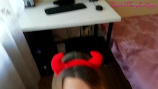 LittleMaryLollipop the nipple with big boobs fascinates the look