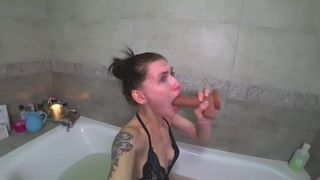 Bigtastymenu big breasted bitch posing in lingerie