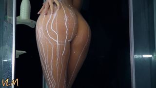 VictoriaLovesMe black-haired mare shows boobs