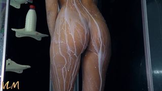 VictoriaLovesMe black-haired mare shows boobs