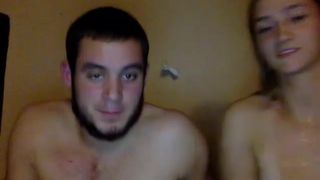 z_couple_d22 busty babe caresses nipples