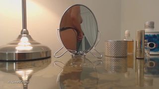 secretdream beautiful woman in black clearly jerks off her vagina