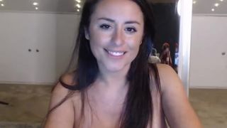 nattyadams crazy girl caresses shaved pussy