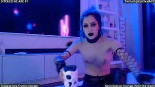 kati3kat pretty hottie fucks herself