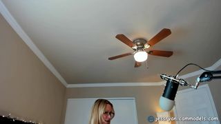 jess ryan cutie in stockings showed tits