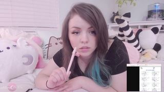 AutumnVonDoe  crazy  girl  jerks off the anus in old age