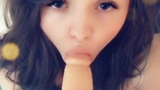 AutumnVonDoe  wicked girl fingers her shaved holes