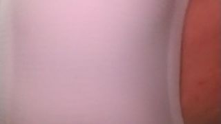 Subrina Lucia  ardent young lady caresses big tits at work