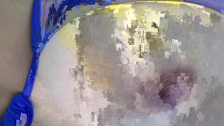 Josipa Karimovic  crazy chick caresses natural tits