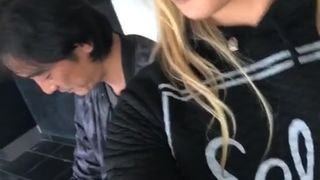 Elise aka Siswet19  fucks herself in red dildo