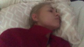 Elise aka Siswet19  exquisite chick makes double fuck