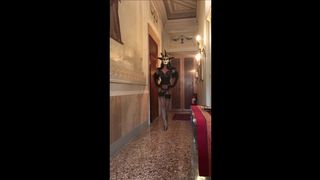 emily naughty slut posing in lingerie