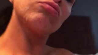 Romi Rain  cute slut jerks her pussy on people