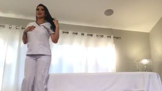 Romi Rain  thinty passionately pulls the cap