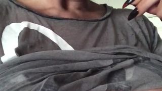 Romi Rain  leggy blonde pampers pussy with her fingers