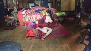 Romi Rain  impressive passion masturbates both holes