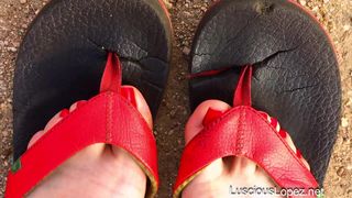 Luscious Lopez  adorable baby communicates in  private